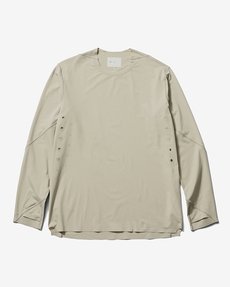 Advanced Gleam L/S T-shirt / GRAY HAZE (GH) | Goldwin 0(ゴールド