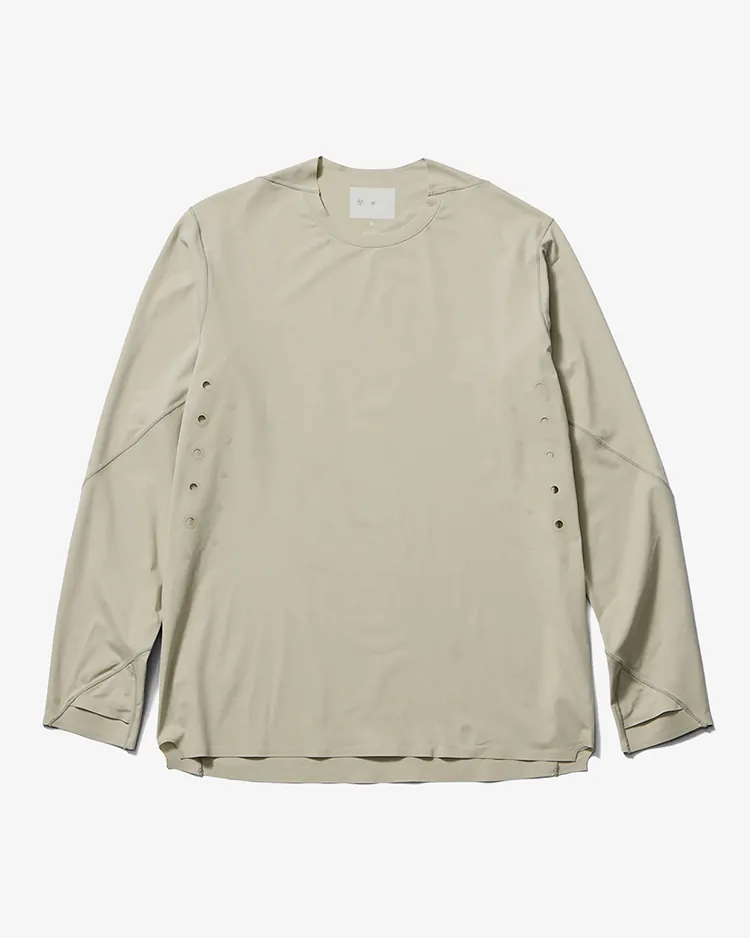 Goldwin 0 / Advanced Gleam L/S T-shirt / GRAY HAZE (GH)