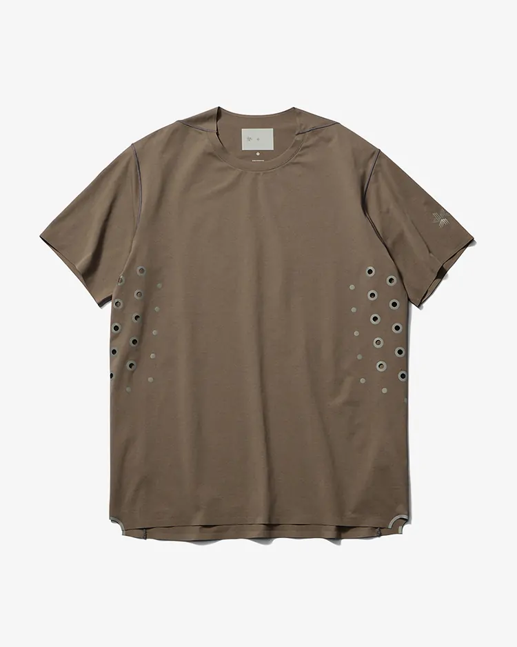 Goldwin 0 / Advanced Gleam T-shirt / IRON (6B)