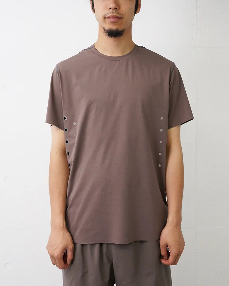 Goldwin 0 / Advanced Gleam T-shirt / IRON (6B)