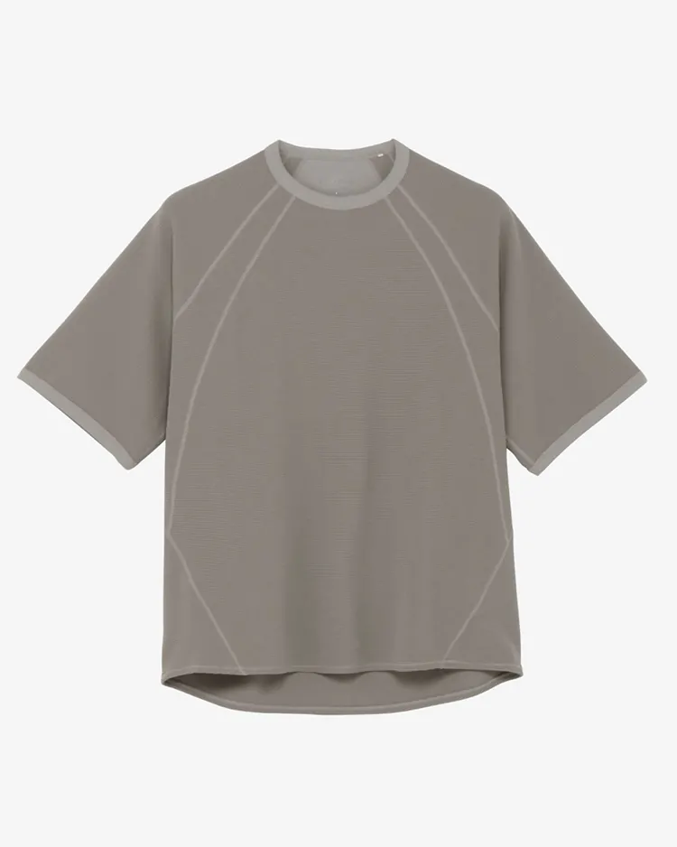 Goldwin / Mesh WF Actinoid T-shirt / ARID BEIGE (AR)
