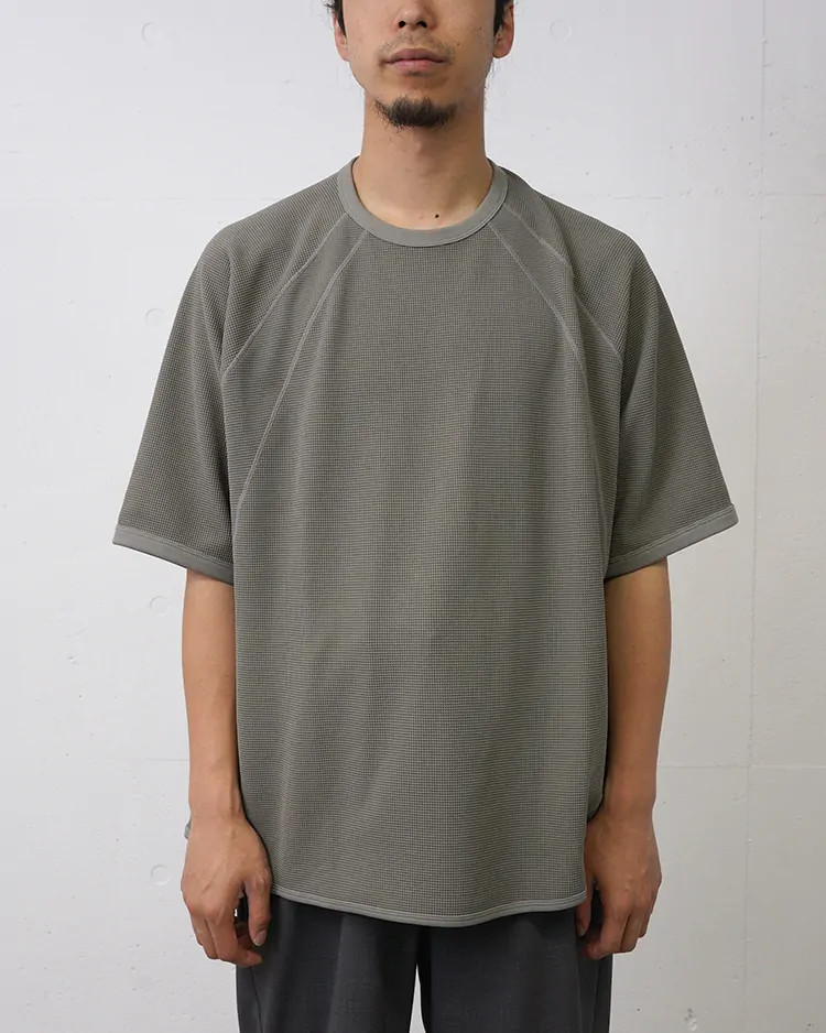 Goldwin / Mesh WF Actinoid T-shirt / ARID BEIGE (AR)