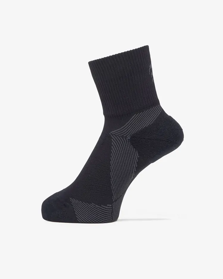 Goldwin / A/S QUARTER SOCKS / BLACK (BK)