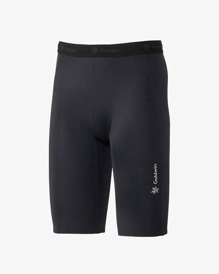 Goldwin / CMPS HALF TIGHTS / BLACK (BK)