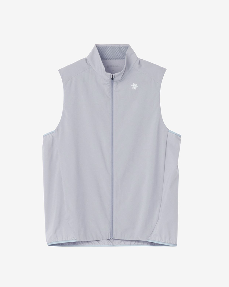 Goldwin / FLTG WD SHELL VEST / SLEET GRAY (ST)