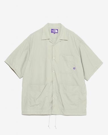  / NYLON TAFFETA FIELD S/S SHIRT /  LS(Light Sage)