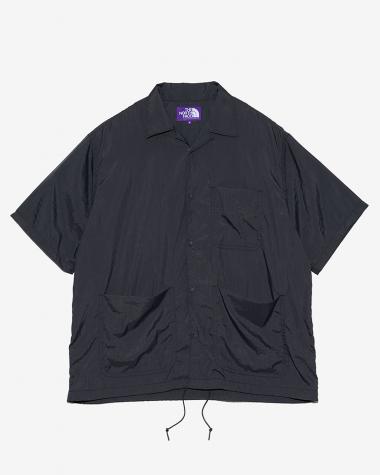  / NYLON TAFFETA FIELD S/S SHIRT /  AH(Asphalt Gray)