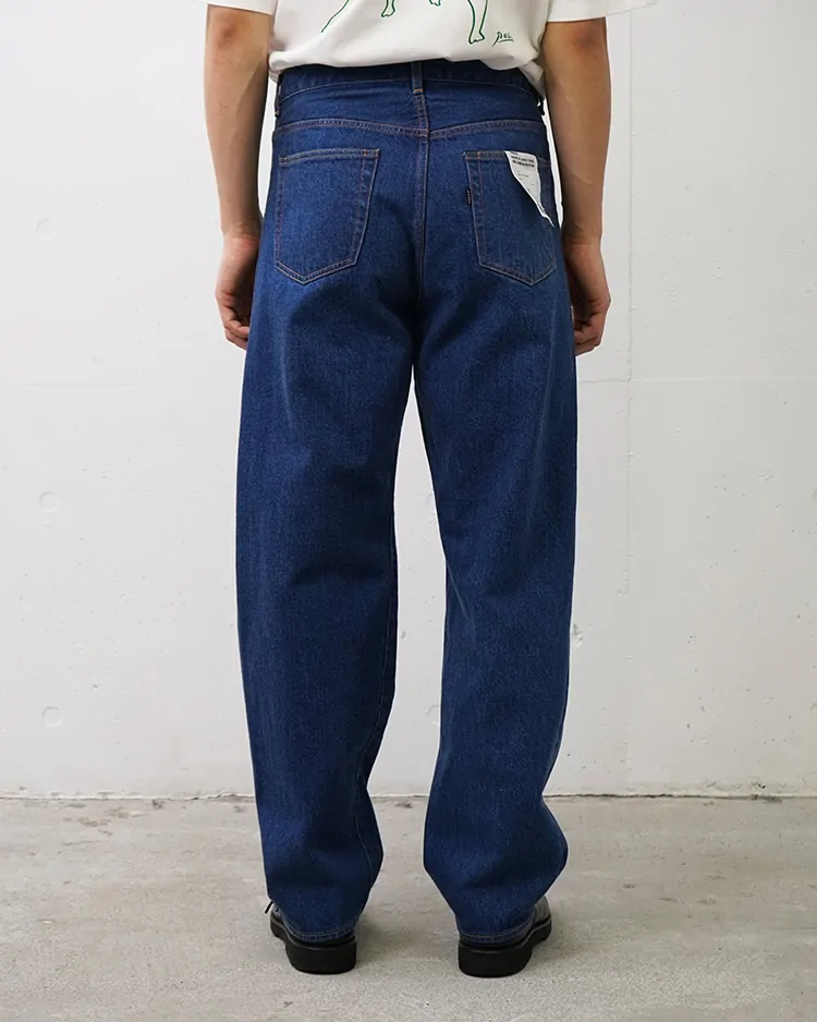WIDE STRAIGHT (13-13U) / BLUE | YAECA (MEN)(ヤエカ) | BOTTOMS