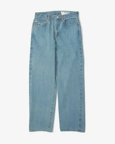 YAECA (MEN) / WIDE STRAIGHT (13-13U) / L.BLUE