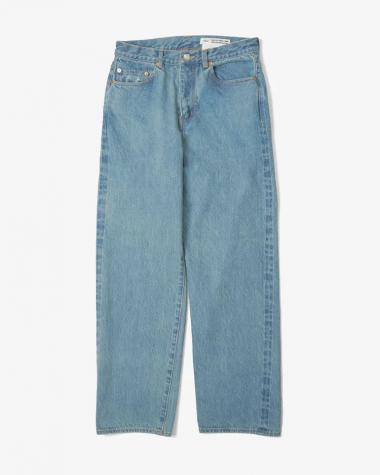 YAECA (MEN) / WIDE STRAIGHT (13-13U) / L.BLUE
