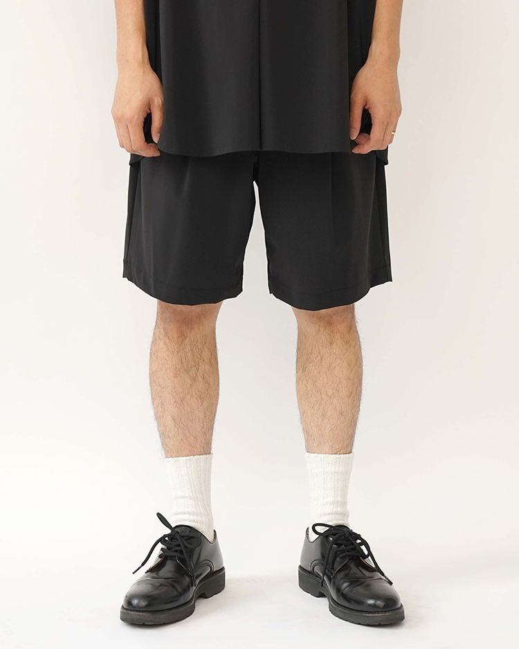 Graphpaper (MEN) / Flex Tricot Chef Shorts / BLACK