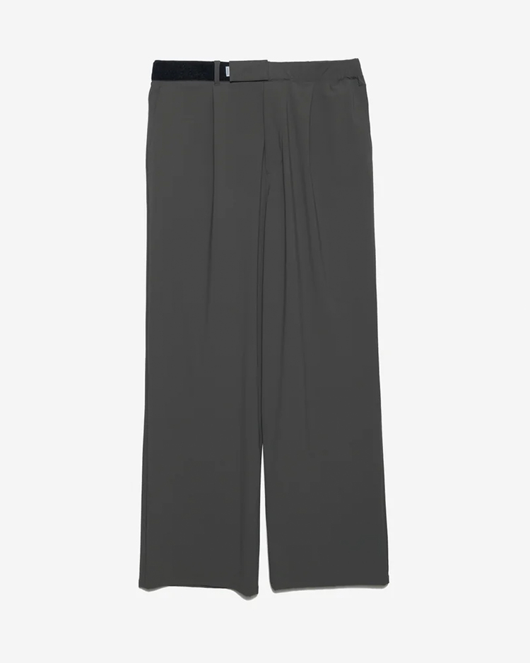 Graphpaper (MEN) / Flex Tricot Wide Chef Pants / GRAY