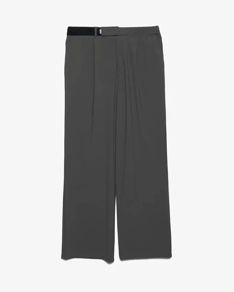 Graphpaper (MEN) / Flex Tricot Wide Chef Pants / GRAY