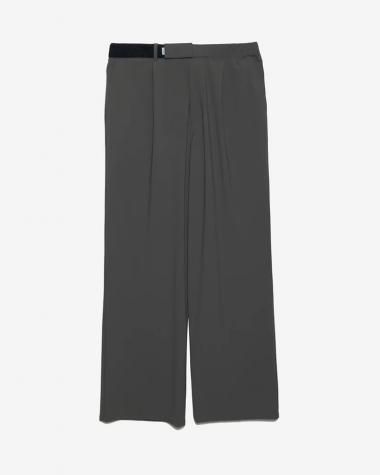 Graphpaper (MEN) / Flex Tricot Wide Chef Pants / GRAY