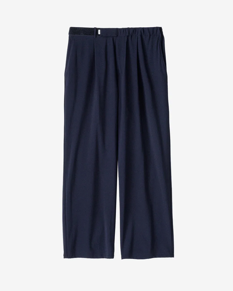 Graphpaper (MEN) / Flex Tricot Wide Chef Pants / NAVY