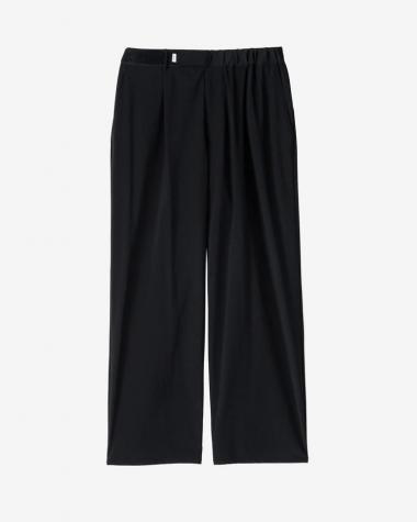 Graphpaper (MEN) / Flex Tricot Wide Chef Pants / BLACK