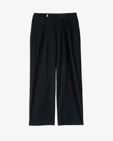 Graphpaper (MEN) / Flex Tricot Wide Chef Pants / BLACK