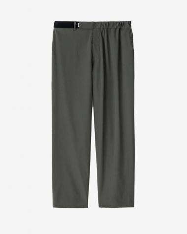Graphpaper (MEN) / Flex Tricot Wide Tapered Chef Pants / GRAY