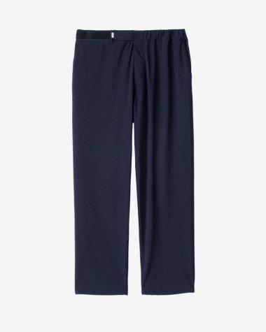 Graphpaper (MEN) / Flex Tricot Wide Tapered Chef Pants / NAVY