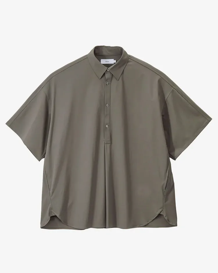 Graphpaper (MEN) / Flex Tricot S/S Pullover Shirt / GRAY