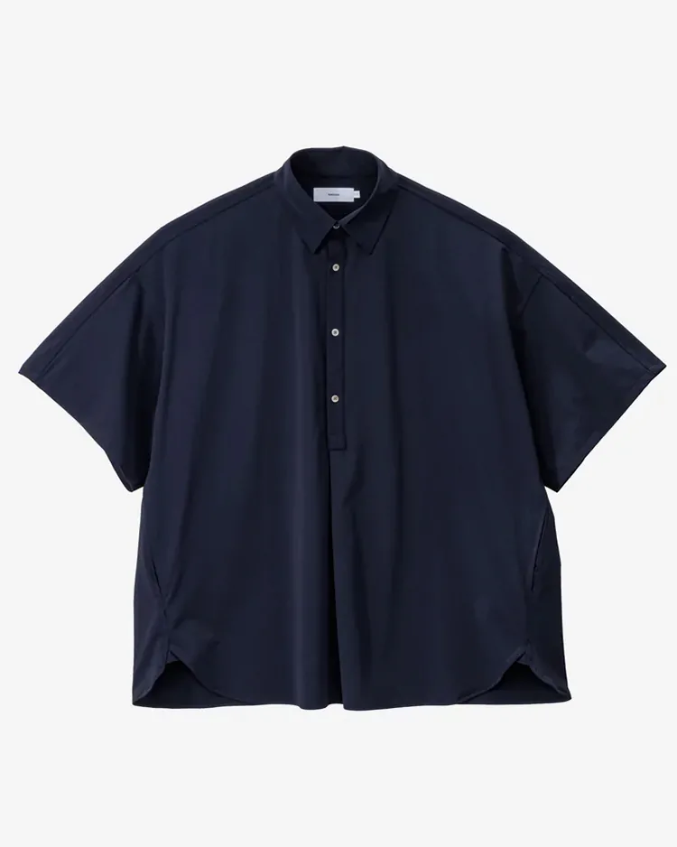 Graphpaper (MEN) / Flex Tricot S/S Pullover Shirt / NAVY