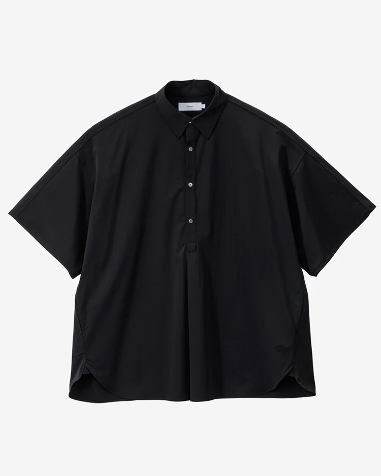 Graphpaper (MEN) / Flex Tricot S/S Pullover Shirt / BLACK
