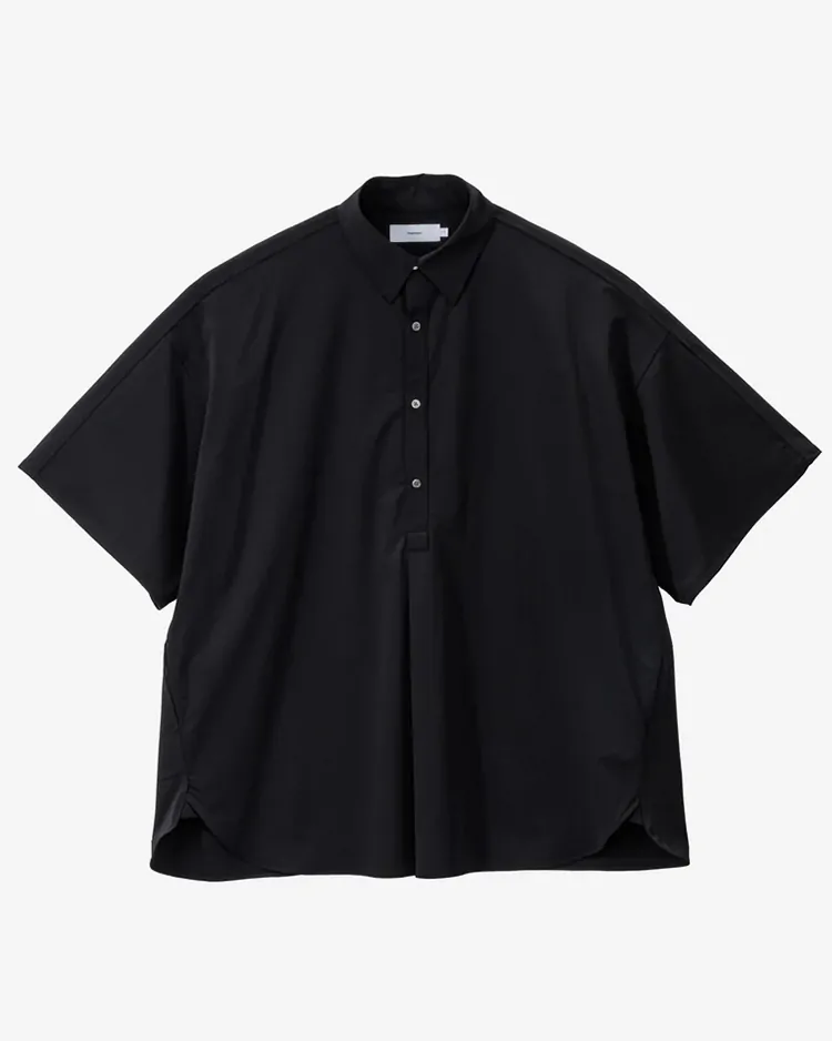 Graphpaper (MEN) / Flex Tricot S/S Pullover Shirt / BLACK