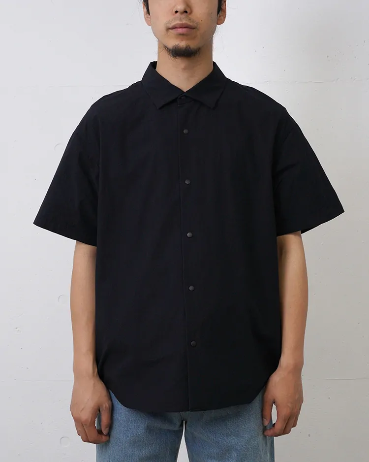 YAECA (MEN) / S/S Comfort Shirt-Extra Wide  / D.NAVY