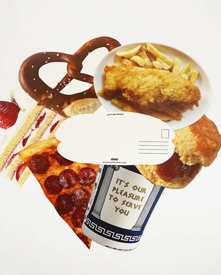 Wunderkammer / Mailable Food Postcard Set