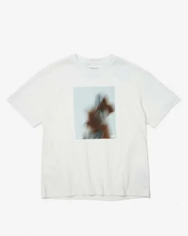NEW BALANCE / NB GRAY PHOTO T-SHIRT (MT61D0ZS) / BROWN