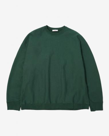  / NATURAL DYED URAKE OVERSIZED SWEAT SHIRT / GREEN