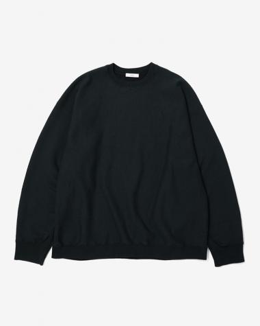  / NATURAL DYED URAKE OVERSIZED SWEAT SHIRT / CHARCOAL GRAY