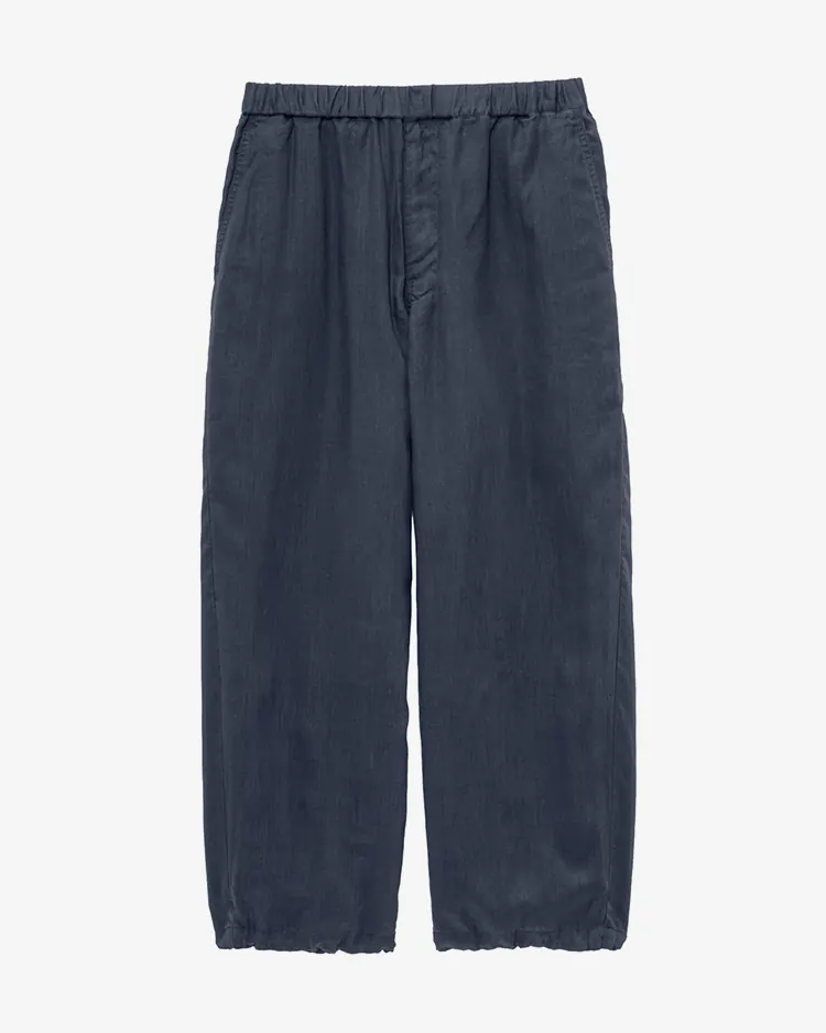 Graphpaper (MEN) / Linen Track Pants / NAVY
