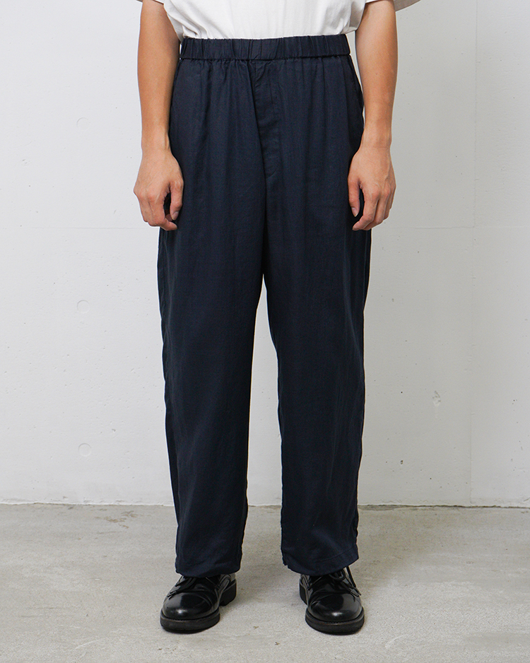 Graphpaper (MEN) / Linen Track Pants / NAVY