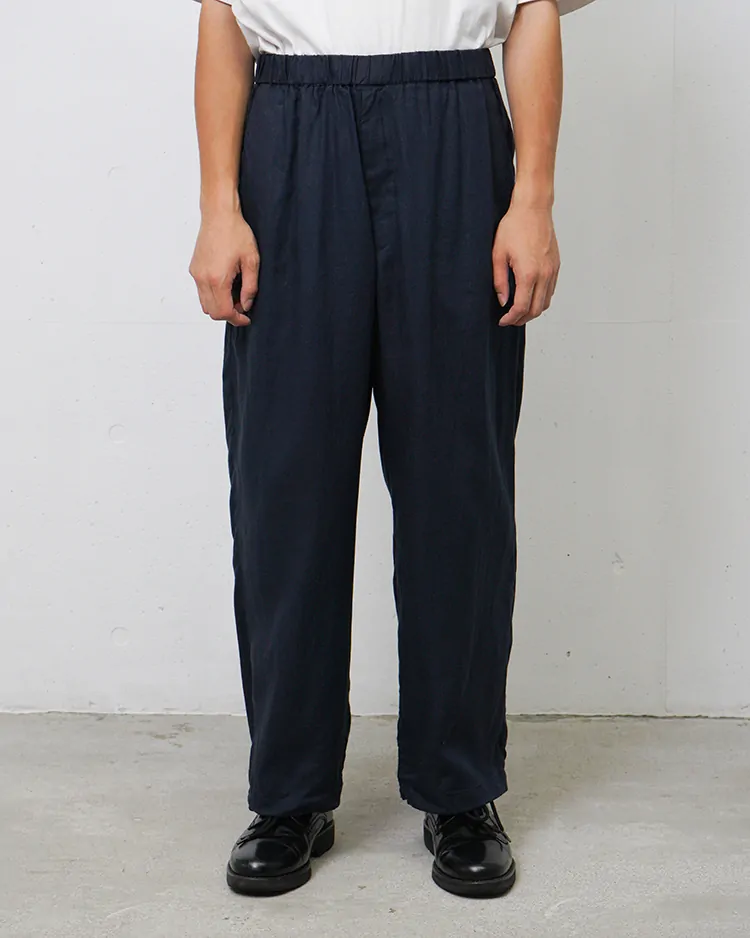 Graphpaper (MEN) / Linen Track Pants / NAVY