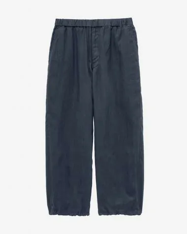 Graphpaper (MEN) / Linen Track Pants / NAVY