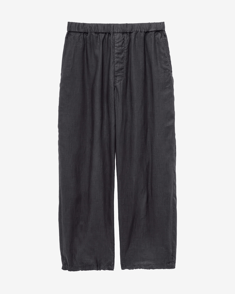 Graphpaper (MEN) / Linen Track Pants / BLACK