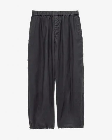 Graphpaper (MEN) / Linen Track Pants / BLACK