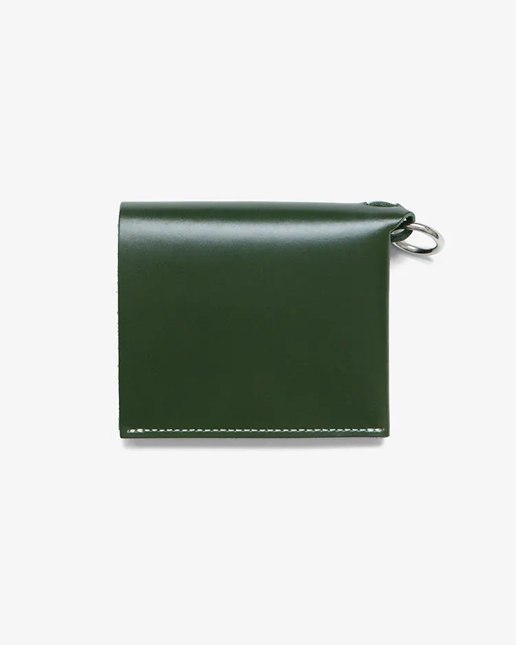 ED ROBERT JUDSON / KREL - RING WALLET SILVER RING / GREEN