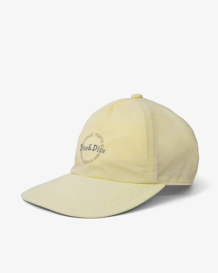 TOKYO DESIGN STUDIO New Balance  / TOKYO DESIGN STUDIO New Balance for Dice&Dice Light Nylon Rip Stop Running Cap / YELLOW