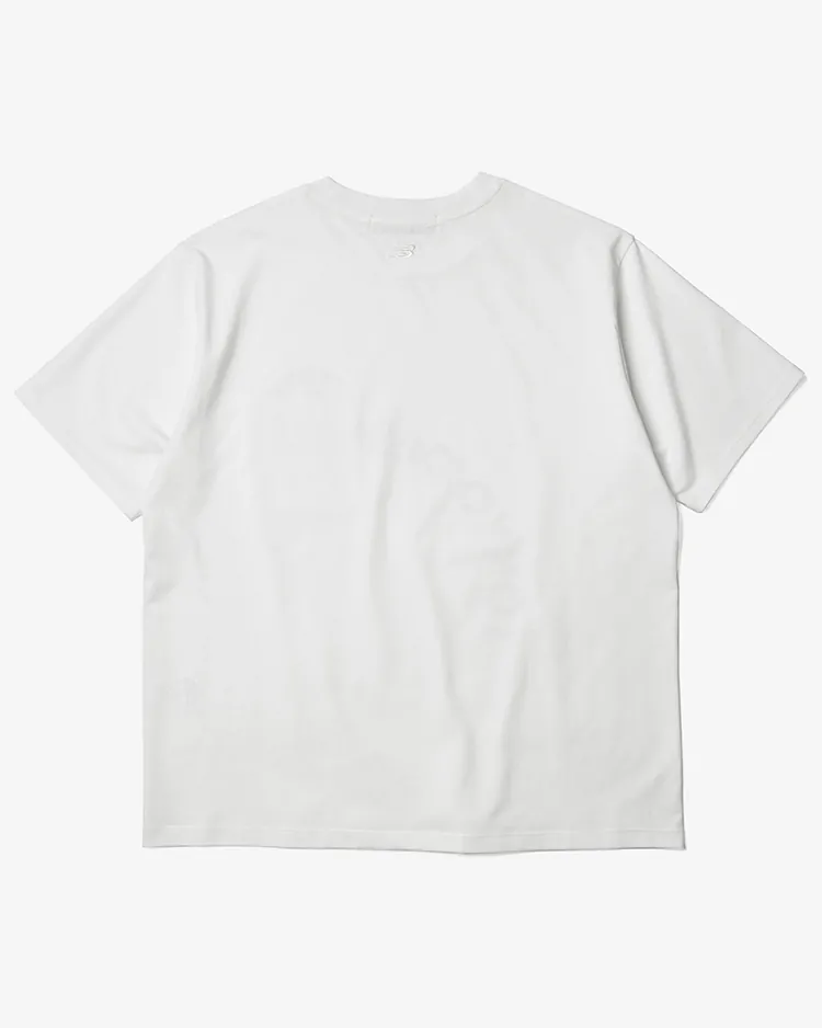 TOKYO DESIGN STUDIO New Balance  / TOKYO DESIGN STUDIO New Balance for Dice&Dice Quick Dry T-shirt / WHITE