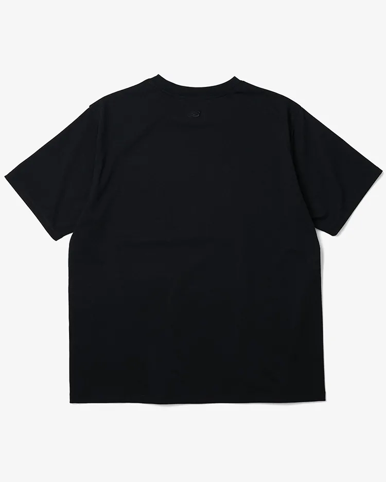TOKYO DESIGN STUDIO New Balance  / TOKYO DESIGN STUDIO New Balance for Dice&Dice Quick Dry T-shirt / BLACK