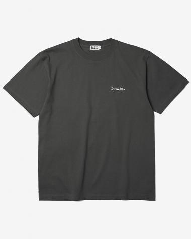  / D&D BASIC LOGO S/S TEE / SLATE BLACK