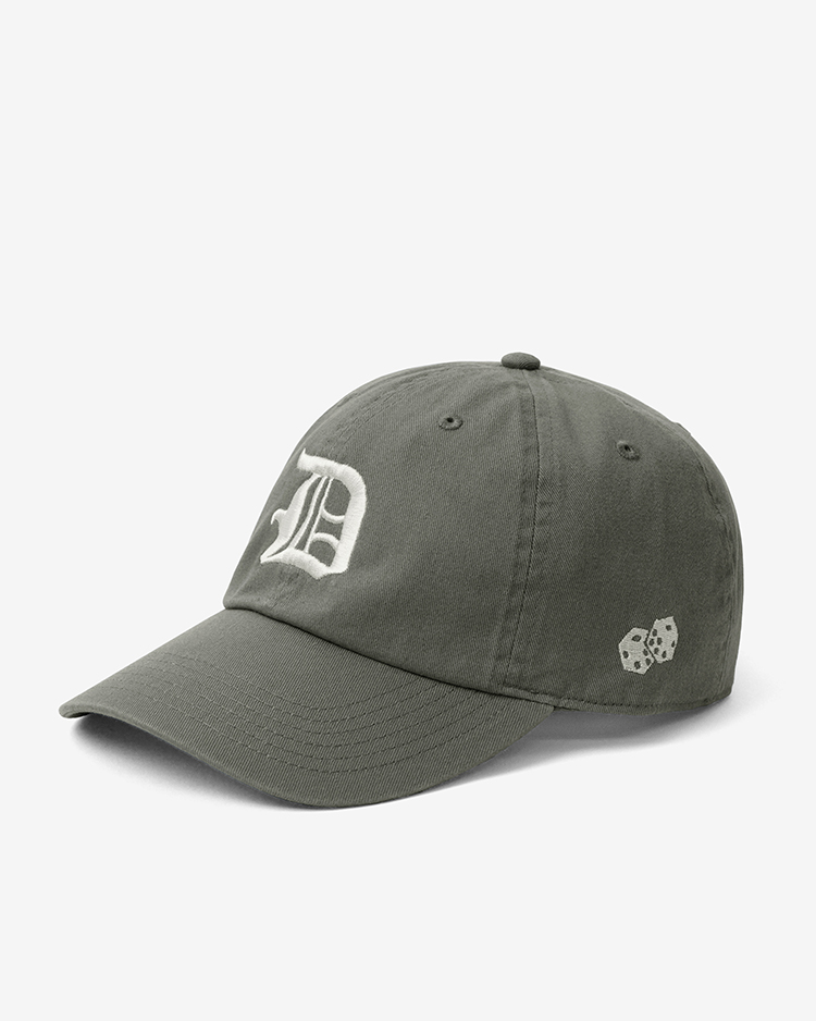 D&D (Souvenir items) / D&D D LOGO BASEBALL CAP_OLIVE