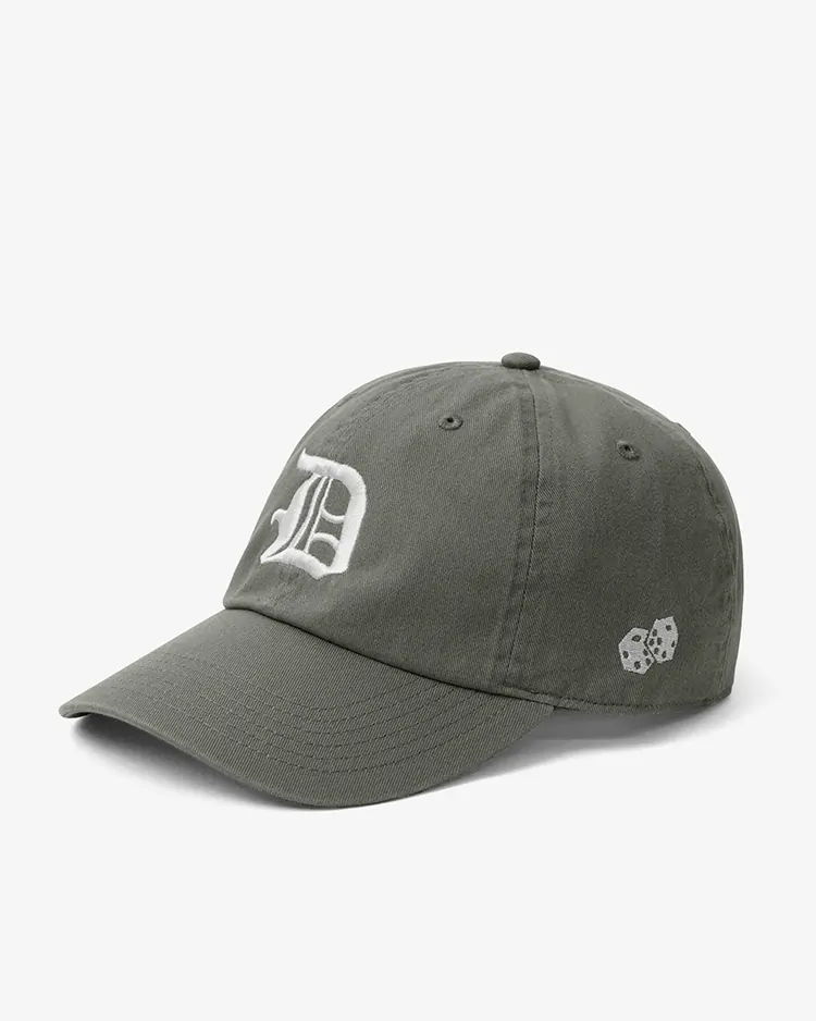 D&D (Souvenir items) / D&D D LOGO BASEBALL CAP_OLIVE