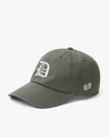 D&D (Souvenir items) / D&D D LOGO BASEBALL CAP_OLIVE