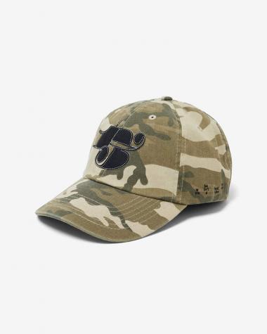  / COTTON 6-PANEL HAT / BROWN CAMO