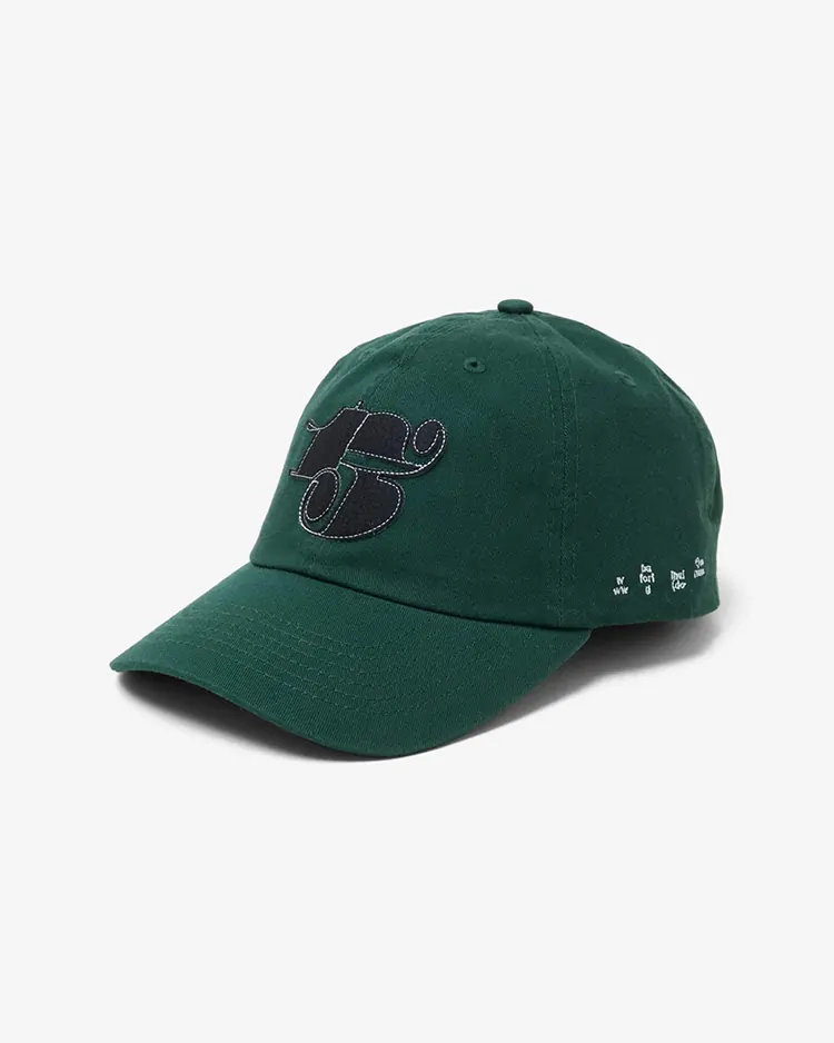 BAL / COTTON 6-PANEL HAT / GREEN