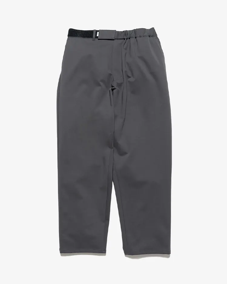 Graphpaper (MEN) / Compact Ponte Wide Tapered Chef Pants / C.GRAY