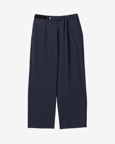  / Compact Ponte Wide Chef Pants / NAVY